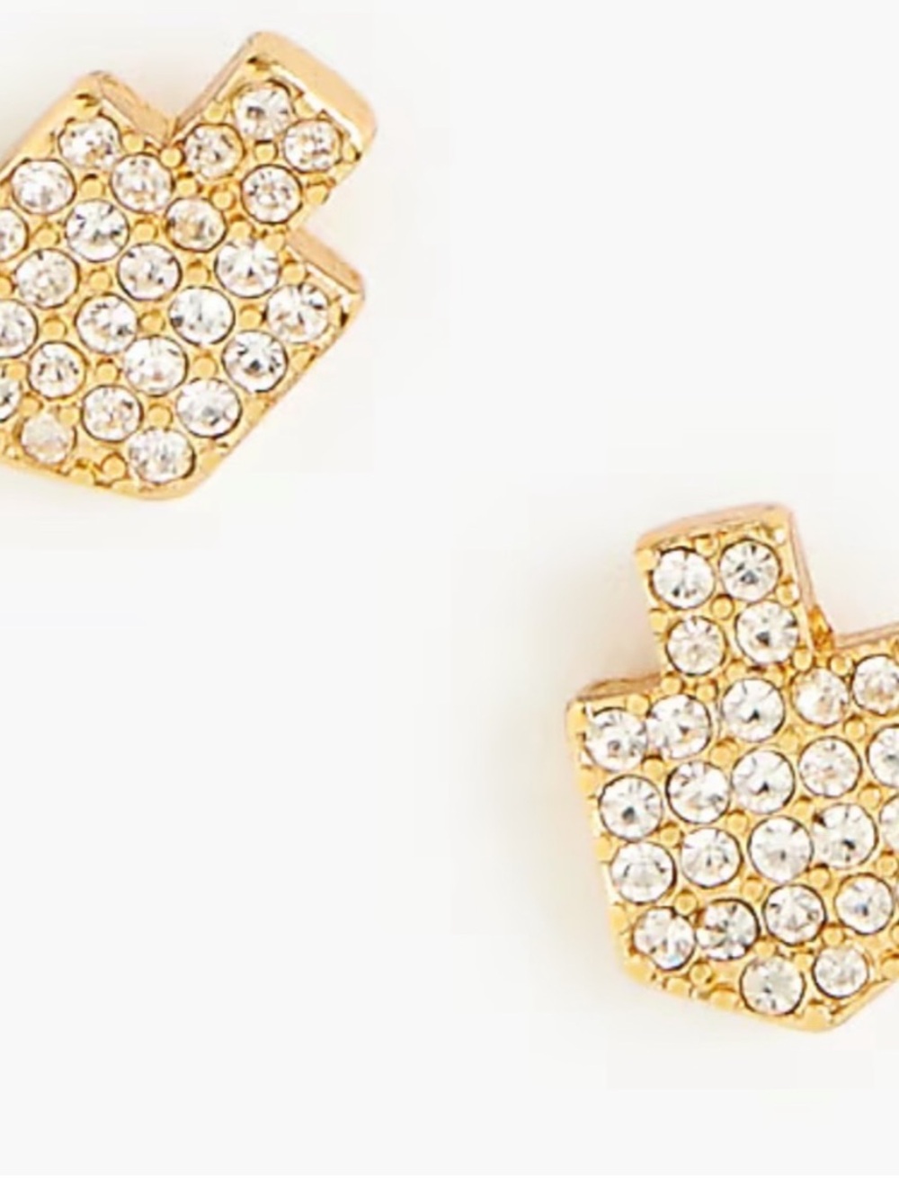 J. Crew Dreidel Stud Earrings